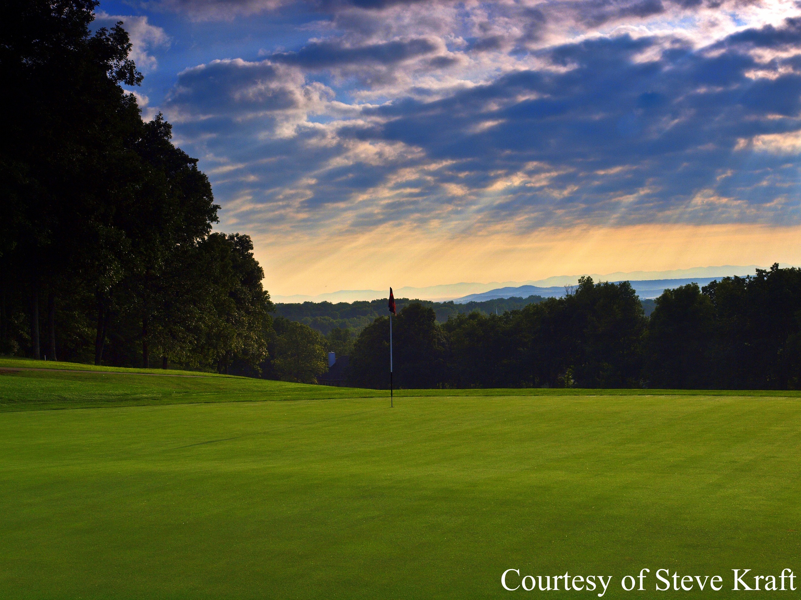Golf course on the Cumberland Plateau